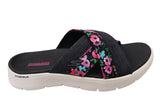 Skechers Womens GOWalk Flex Blossoms Comfortable Slides Sandals