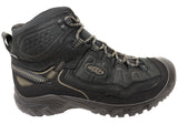 Keen Mens Targhee IV Mid Waterproof Hiking Boots Triple Black