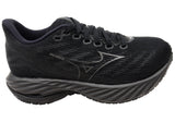 Mizuno Womens Wave Rider 28 Comfortable Black Running Shoes