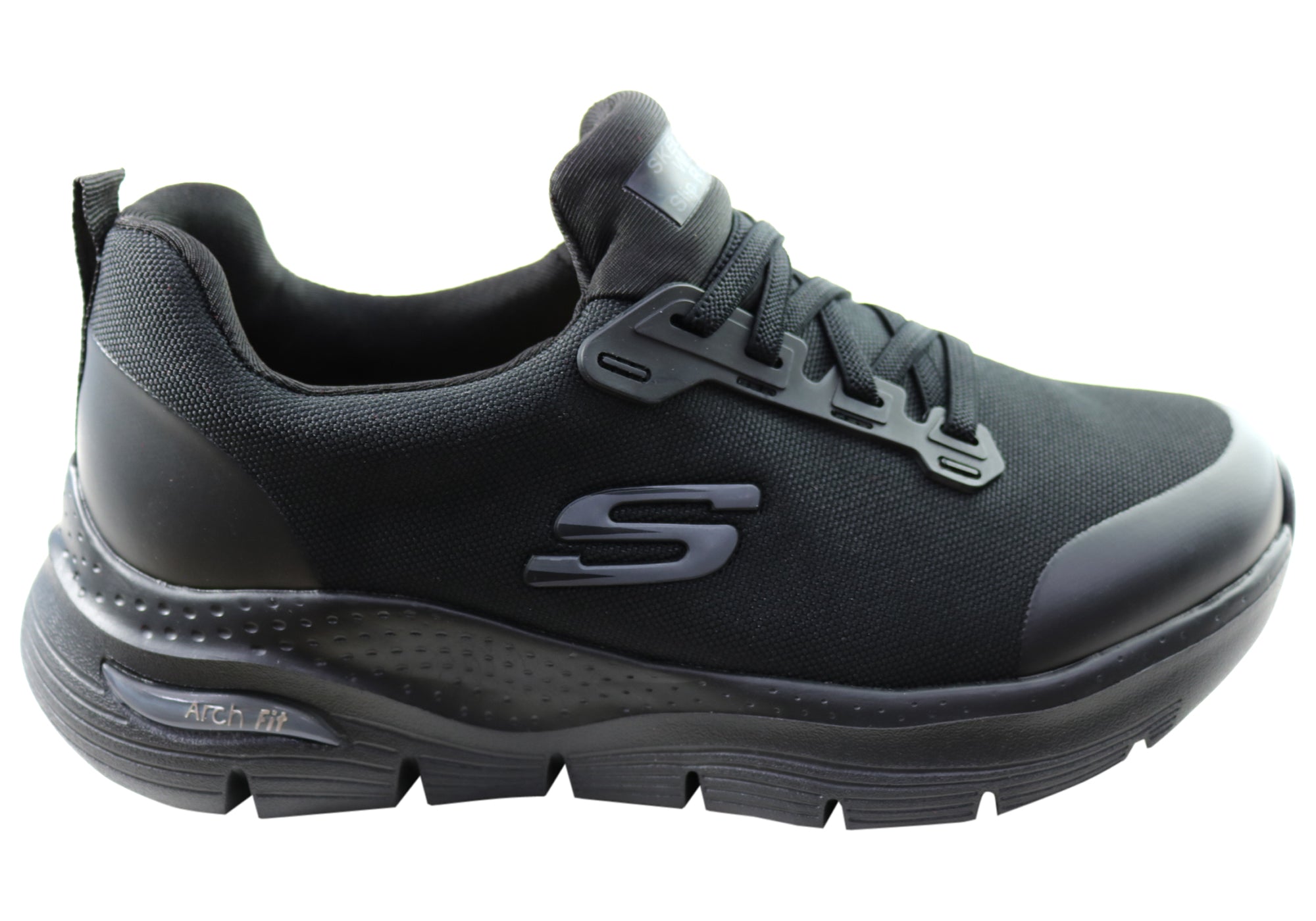 Skechers Womens Arch Fit SR Vermical Slip Resistant Wide Work Shoes