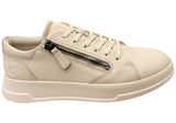 ECCO Move Womens Zip Lace Comfortable Sneakers