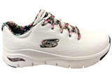Skechers Womens Arch Fit Blossom Comfortable Lace Up Shoes