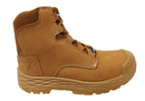 Mack Mens Force Leather Steel Toecap Safety Boots With Zip