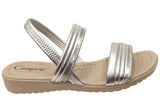 Campesi Anitta Womens Brazilian Comfort Sandals With Massage Footbed