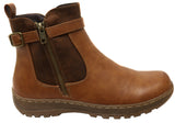CC Resorts Grey Womens Comfortable Ankle Boots