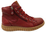 Cabello Comfort Reagan Womens Comfortable Leather European Ankle Boots
