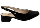 Comfortflex Raina Womens Brazilian Comfort Footbed Sling Back Heels