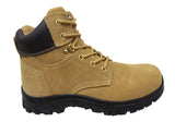 Mack Mens Leather Carpenter Lace Up Zip Safety Boots