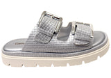 Comfortflex Billie Womens Slide Sandals With Cushioned Comfort Footbed