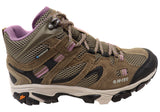 Hi Tec Womens Comfortable Ravus Vent Mid Waterproof Hiking Boots