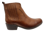 Orizonte Alotti Womens European Comfortable Leather Ankle Boots