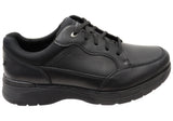 Rockport Mens Prowalker City Blucher Leather Wide Fit Comfort Shoes