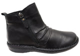 Orizonte Poet Womens European Comfortable Leather Ankle Boots