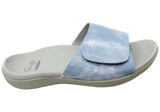 Scholl Orthaheel Samos II Womens Comfortable Supportive Slides Sandals