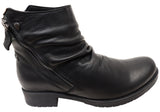 Orizonte Castle Womens European Comfortable Leather Ankle Boots