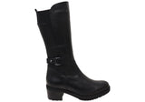 Orizonte Camdera Womens European Comfortable Leather Mid Calf Boots
