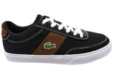 Lacoste Mens Comfortable Lace Up Court Master Pro 22 Sneakers