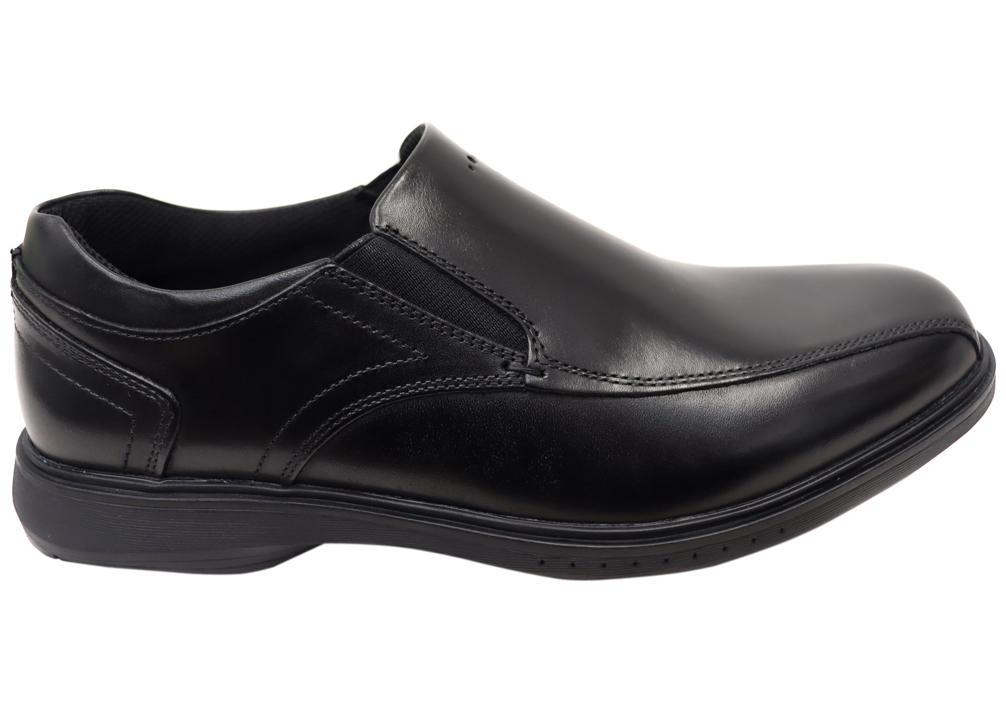 Nunn Bush By Florsheim Mens Kore Pro Slip EE Extra Wide Leather Shoes Brand House Direct