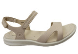ECCO Womens Cruise II Sandal 3 Straps Comfortable Leather Sandals