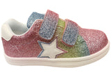 Grosby Spark Infant Toddler Girls Shoes With Adjustable Straps