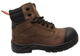 Rossi Boots Mens 7212 Lang Hancock Leather Work Safety Boots