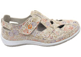 CC Resorts Jackie Womens Comfortable Leather Casual Everyday Shoes