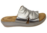 Scholl Orthaheel Cora Womens Comfortable Memory Foam Slide Sandals