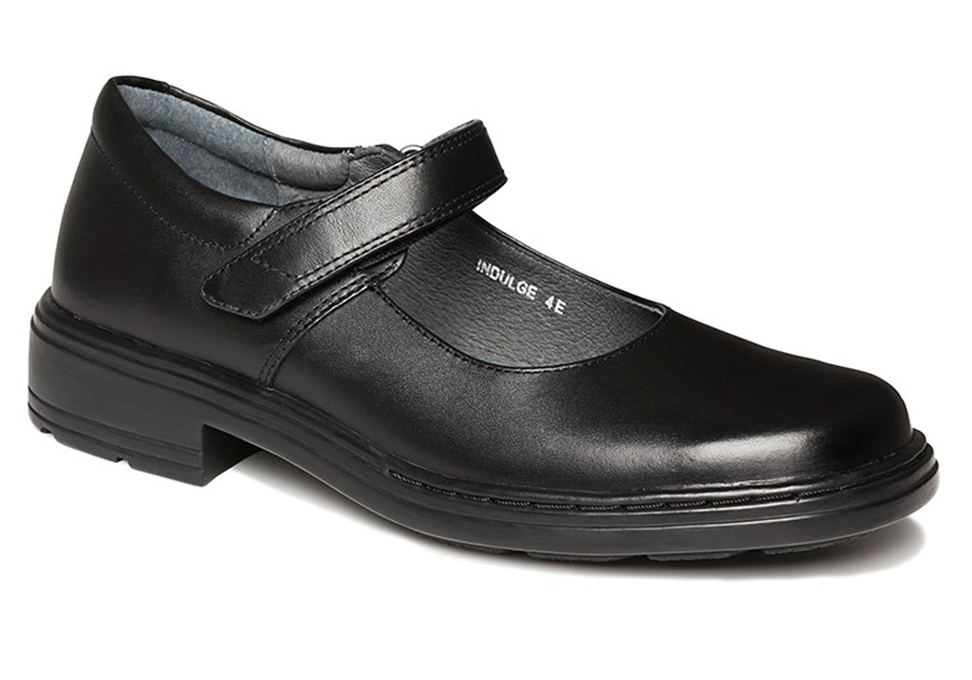 Clarks Indulge Junior Girls Black School Shoes