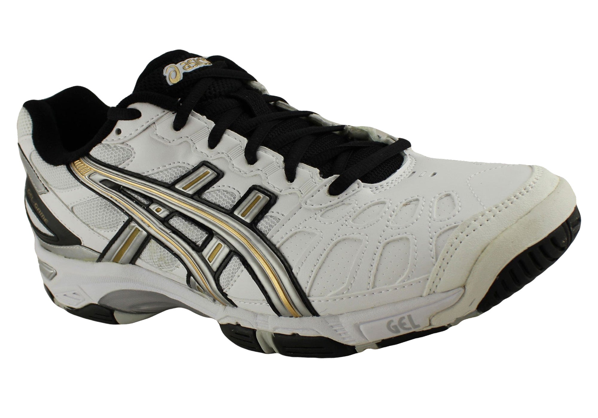 Asics Gel Game 3 Older Cushioned Cross Trainer Tennis Sport Shoes – Brand House Direct