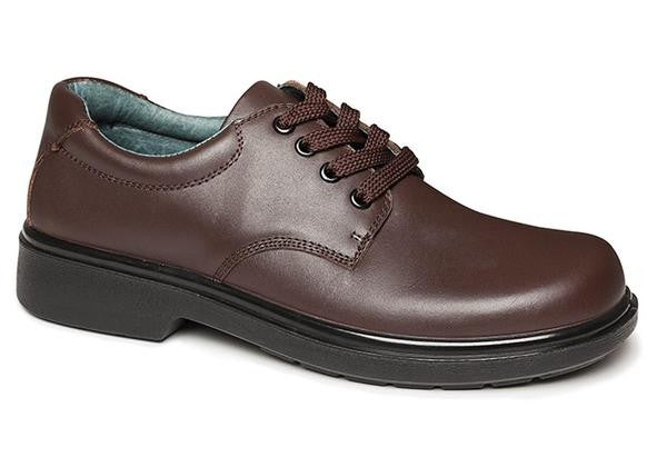 Clarks Daytona Youth Brown Leather Shoes – Brand House Direct