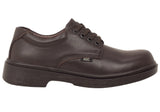 ROC Strobe Senior Brown Leather School Shoes