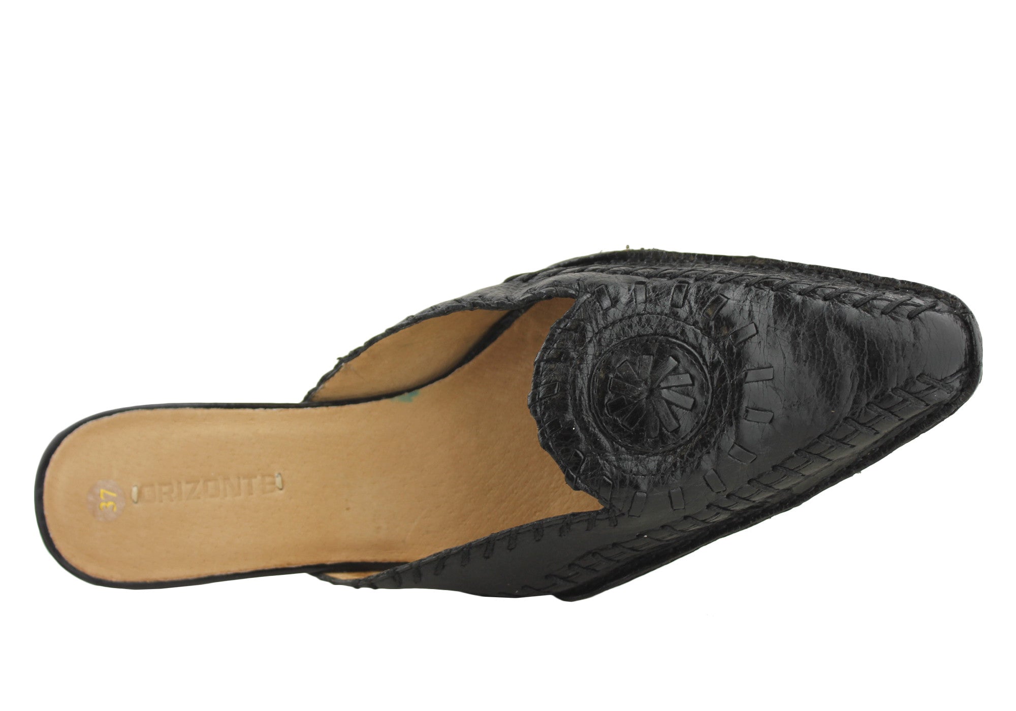 Orizonte Usado Womens Comfort Leather Slip On Shoes