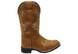 D Milton Belle Womens Comfortable Leather Western Cowboy Boots