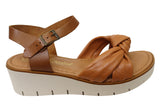 Lola Canales Tina Womens Comfortable Leather Sandals Made In Spain