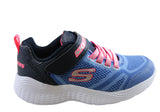 Skechers Girls Kids Snap Sprints Slip On Comfortable Athletic Shoes