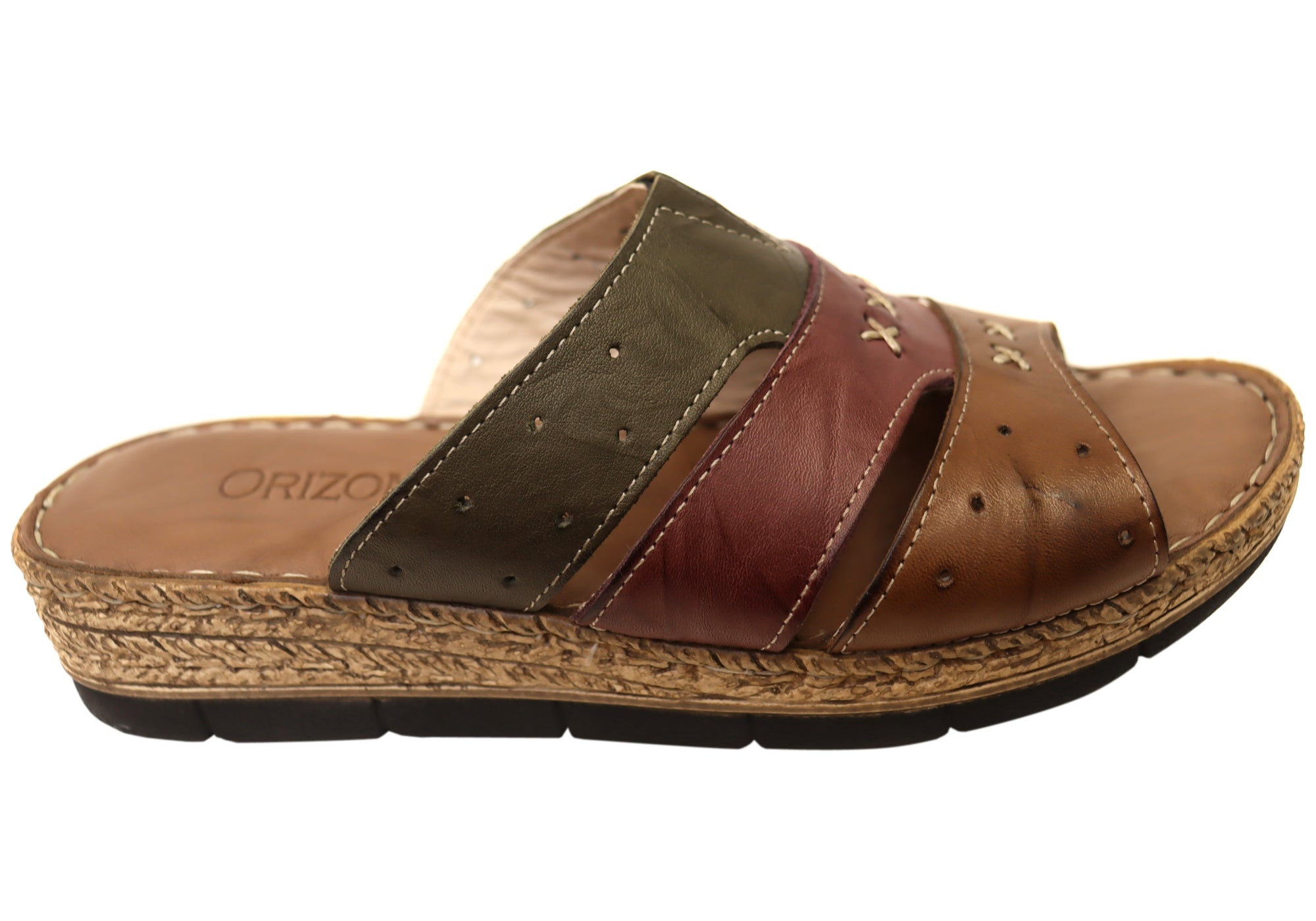 Women's european sales leather sandals