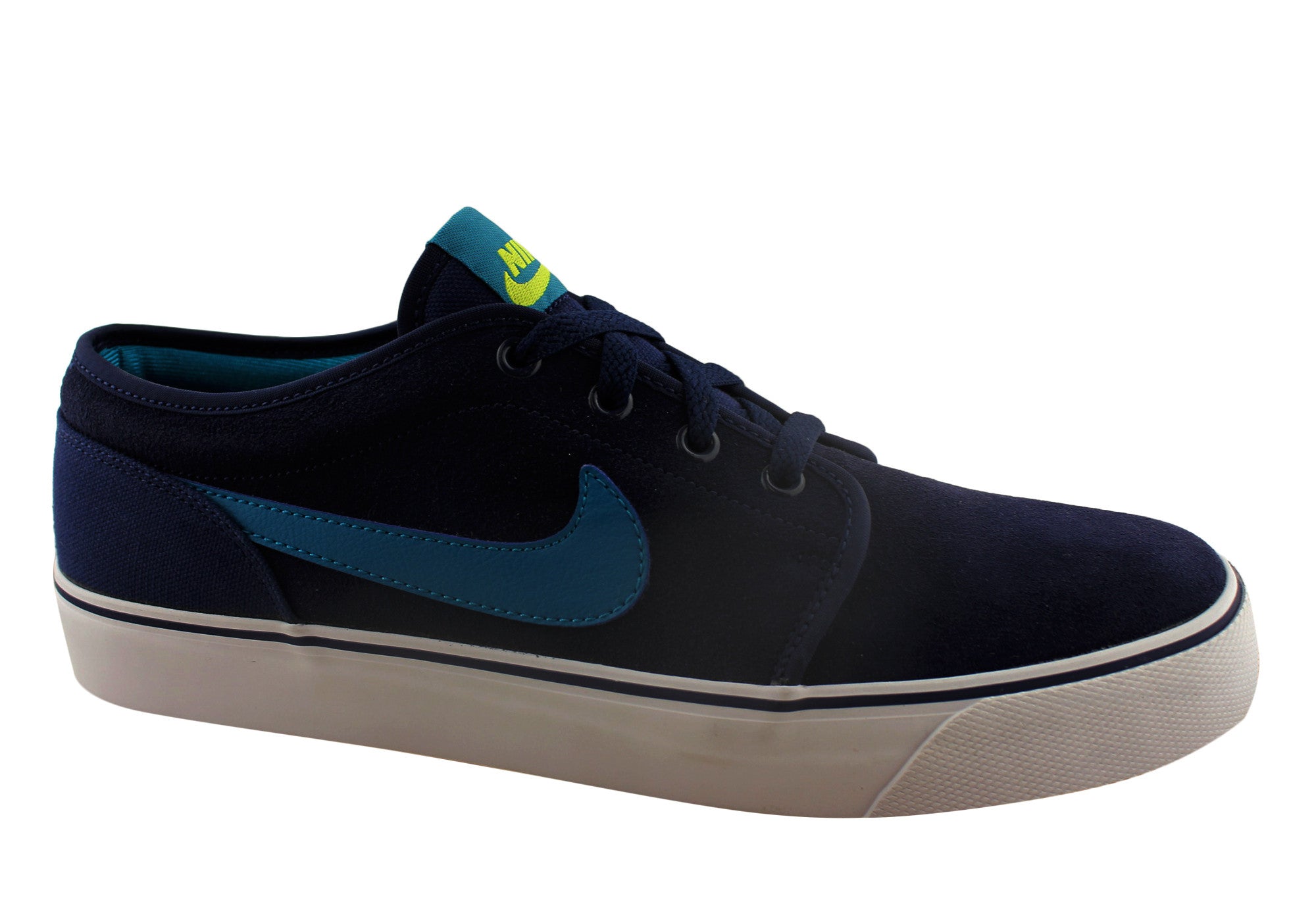 Nike Toki Leather Mens Lace Up Casual Shoes