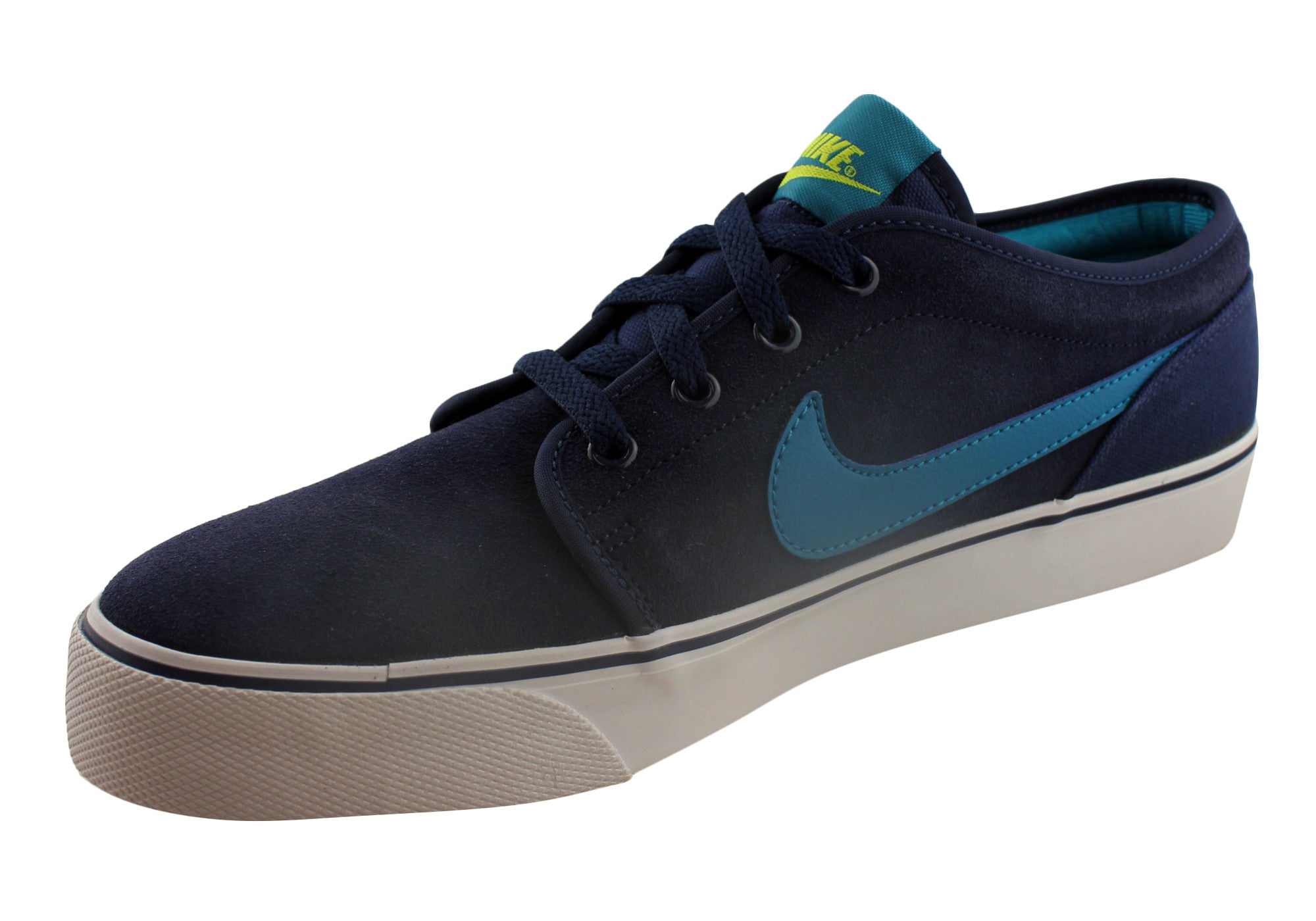 Nike Toki Leather Mens Lace Up Casual Shoes