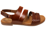 Lola Canales Winkle Womens Comfortable Leather Sandals Made In Spain