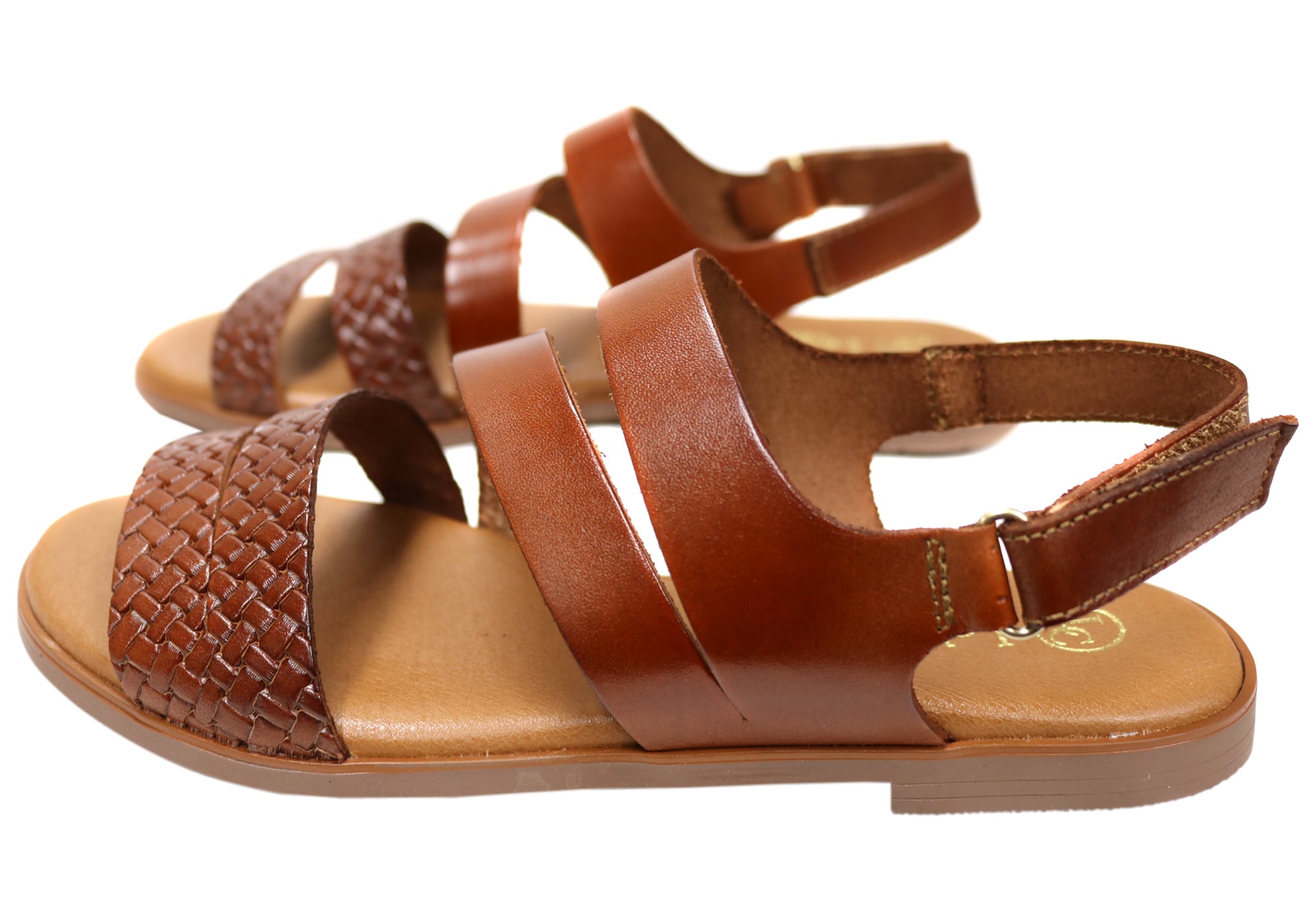 Lola Canales Winkle Womens Comfortable Leather Sandals Made In Spain