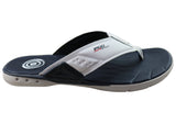 Pegada Gary Mens Cushioned Comfort Thongs Sandals Made In Brazil