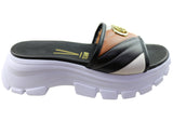 Vizzano Queen Womens Comfortable Platform Fashion Slides Sandals