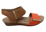 Homyped Florida Twin Womens Supportive Comfortable Leather Sandals