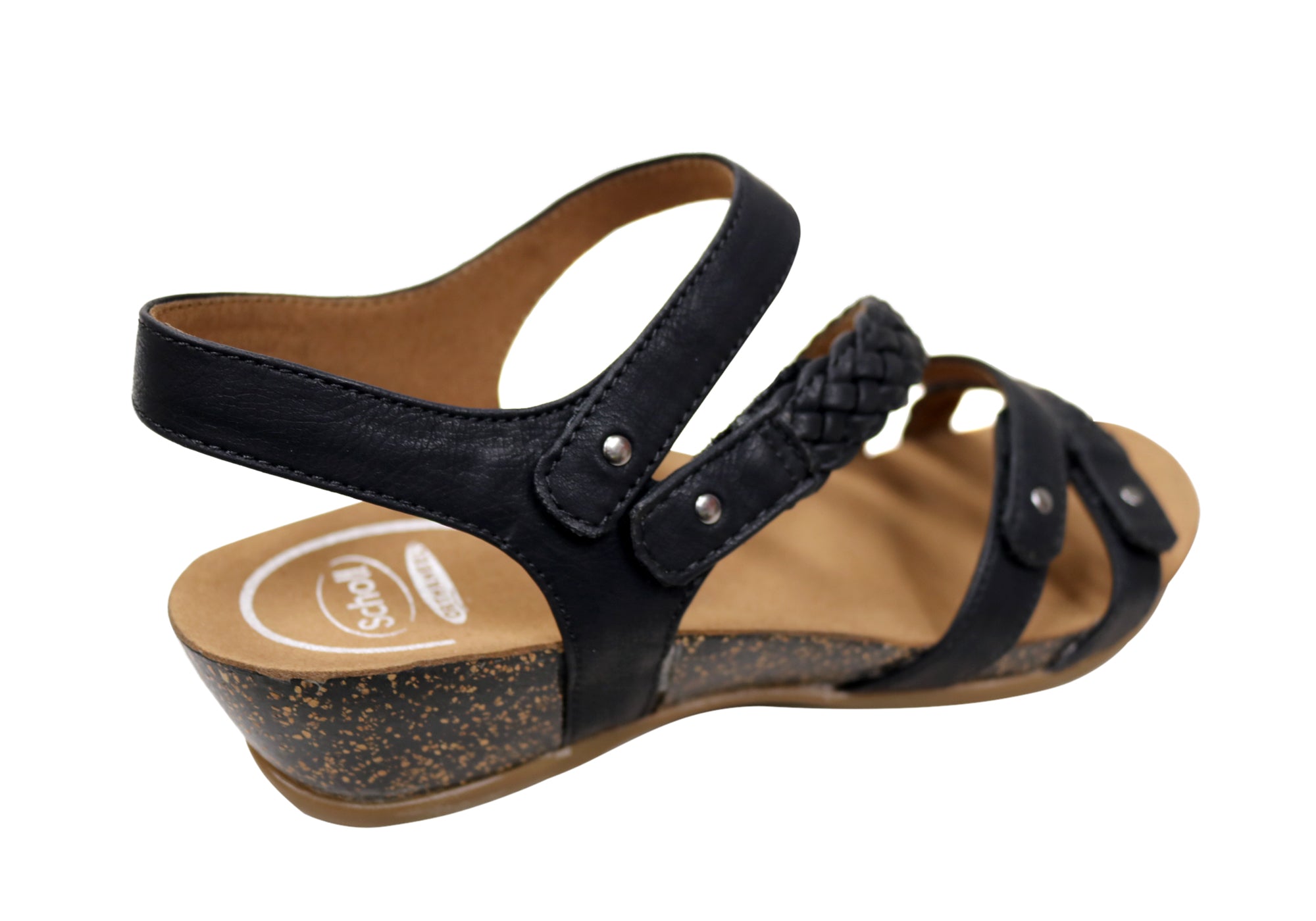 Scholl Orthaheel Josie Womens Comfortable Supportive Wedge Sandals