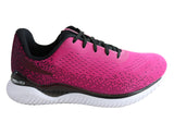 Actvitta Follow Womens Comfortable Cushioned Lace Up Active Shoes