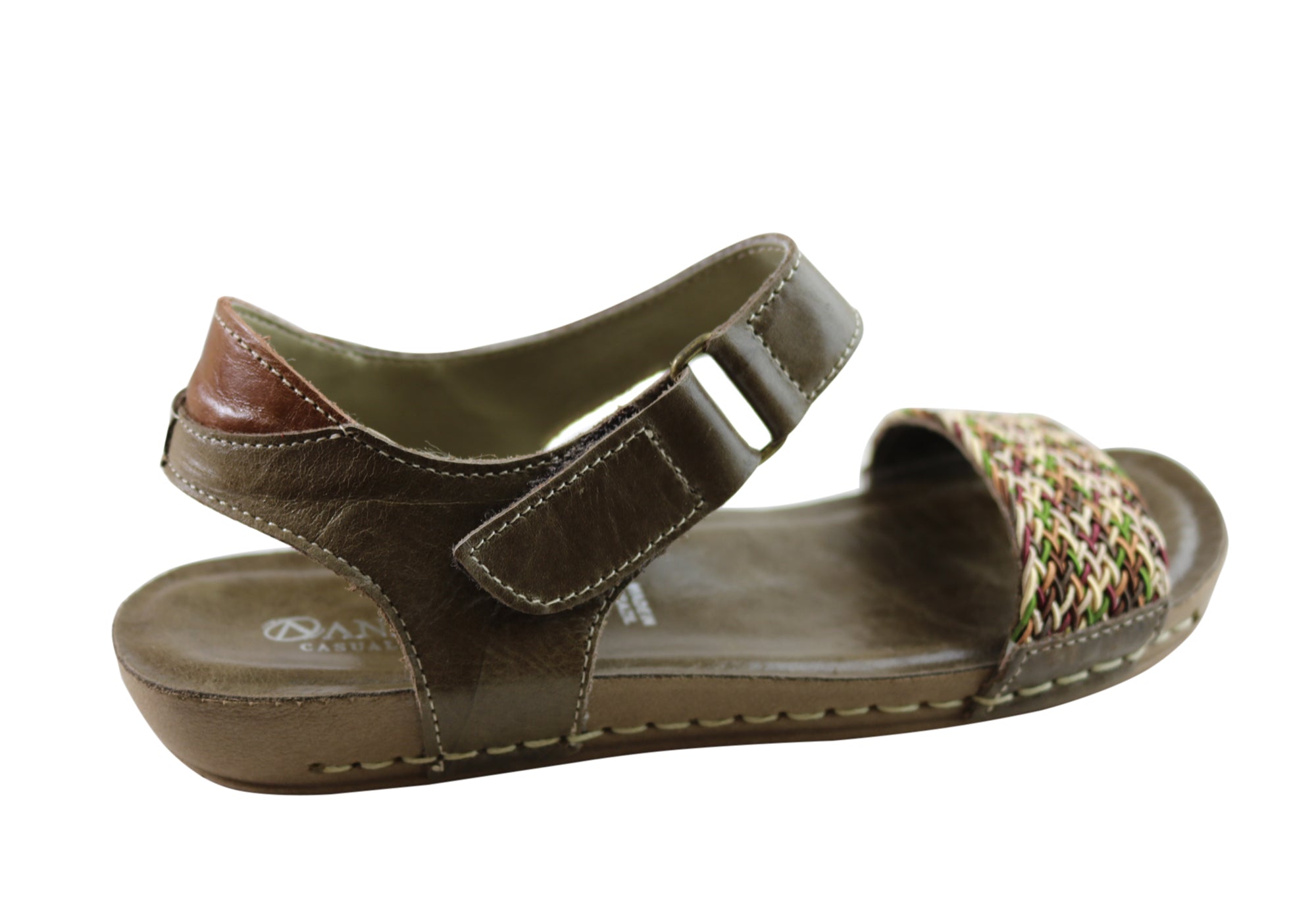 Andacco Abel Womens Brazilian Comfortable Leather Sandals