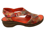 Cabello Comfort RE640 Womens European Comfortable Leather Sandals