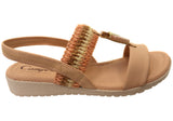 Campesi Harrisa Womens Comfortable Sandals Made In Brazil