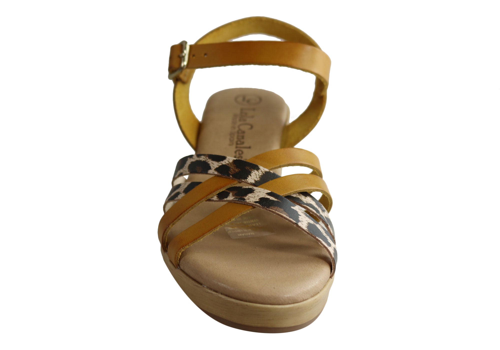 Lola Canales Madam Womens Comfortable Leather Sandals Made In Spain