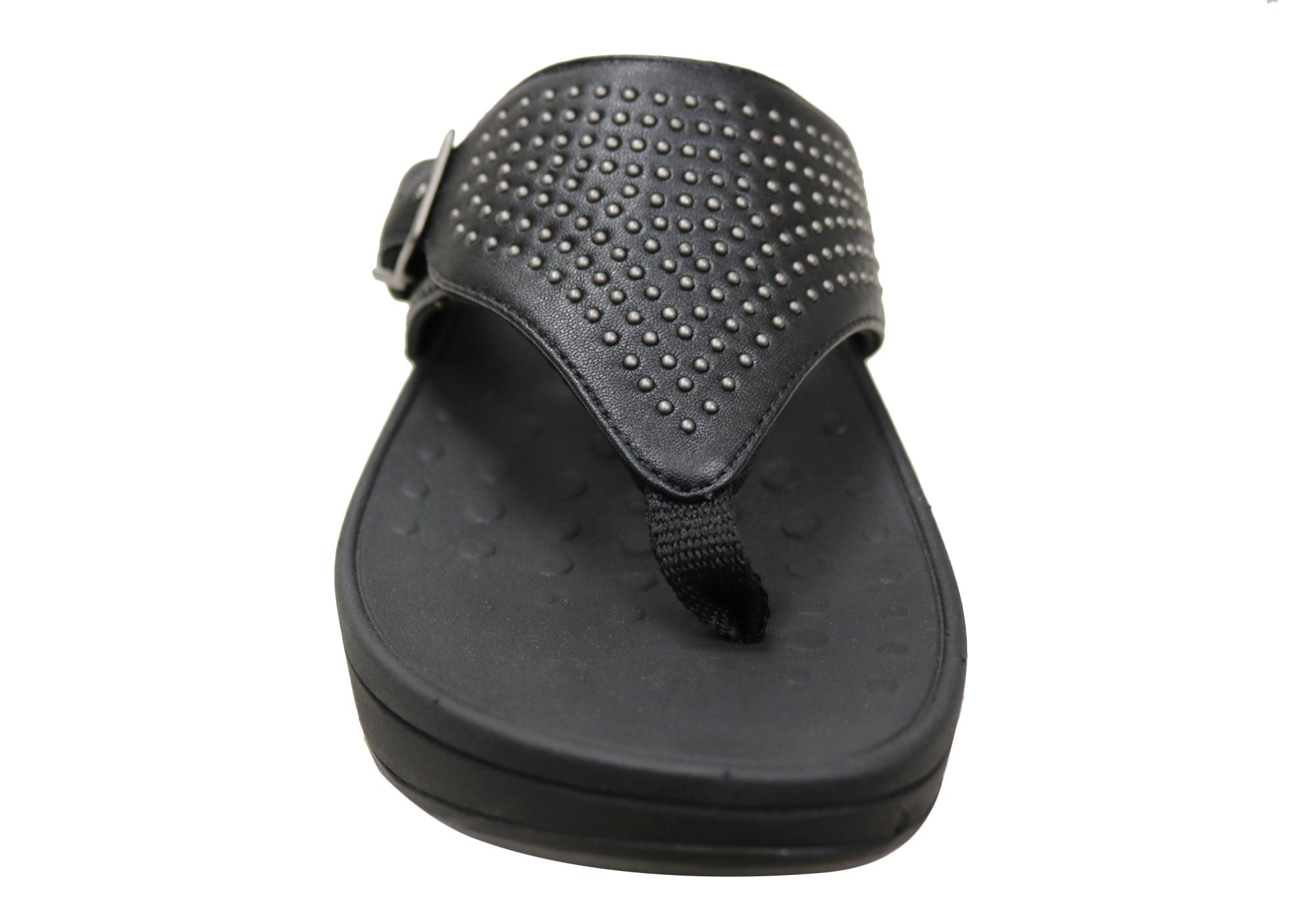 Vionic Womens Comfortable Leather Capitola Platform Sandals Thongs